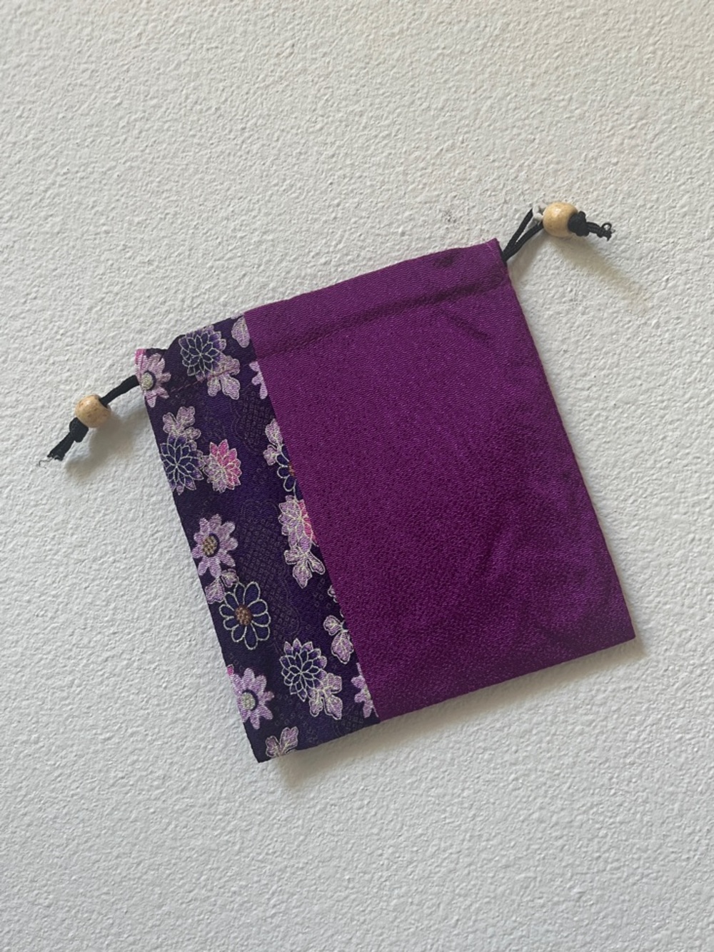 Japanese Style Purple Pouch